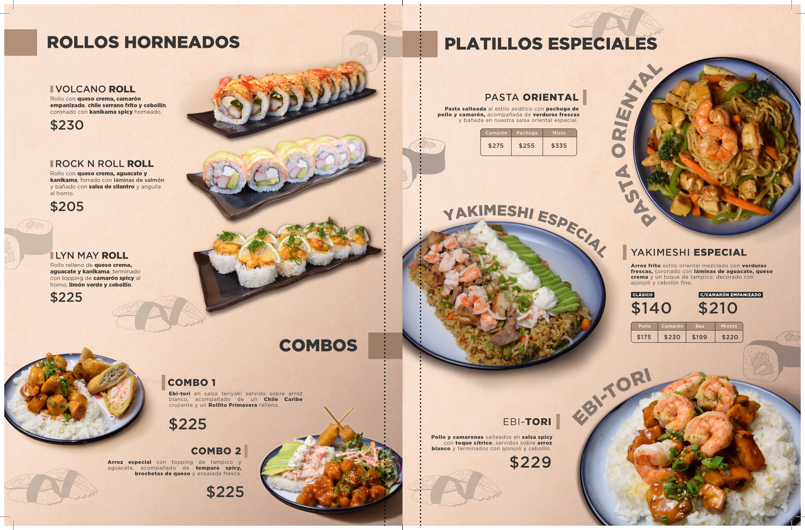 Menú La Postal página 6